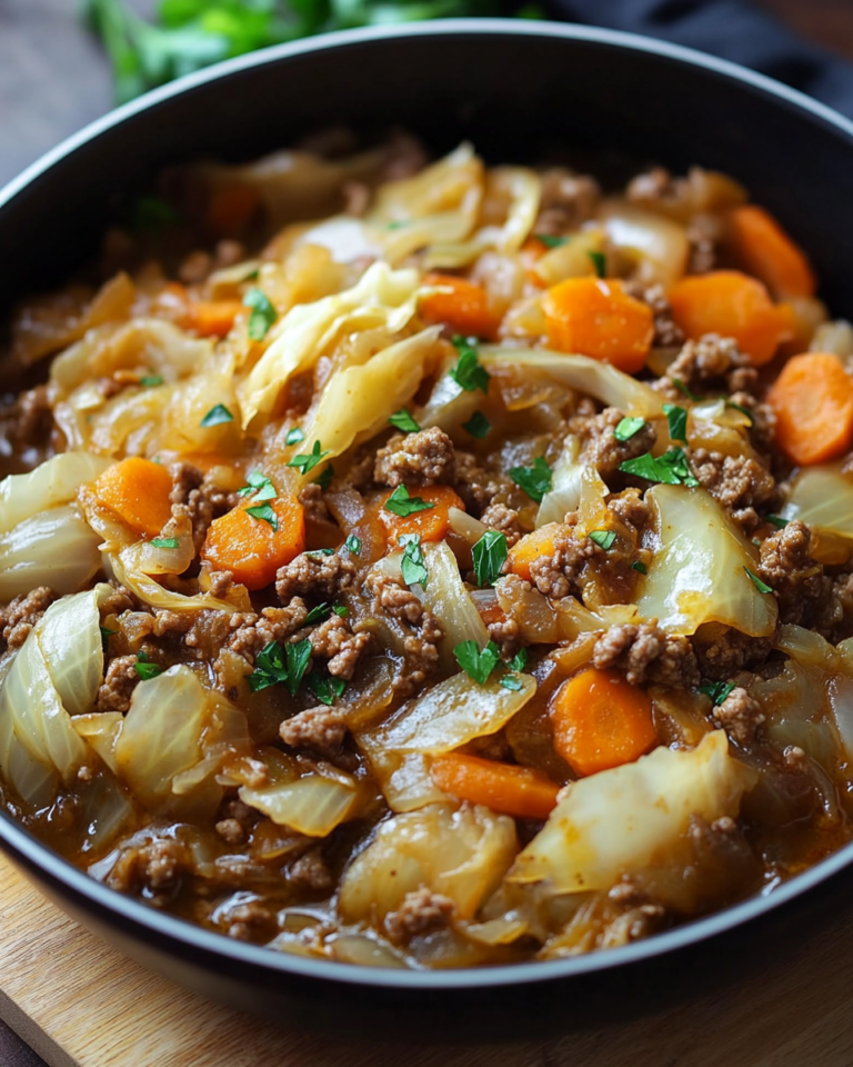Deftige Spitzkohl-Hackfleisch-Pfanne – Herzhaft, Einfach & Sättigend