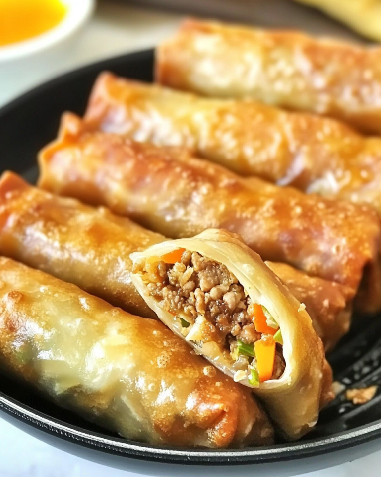 Knusprige Frühlingsrollen aus der Heißluftfritteuse – Einfach & Lecker selbstgemacht